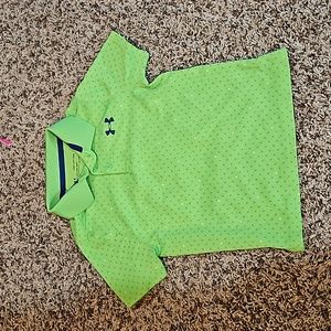 Youth Under Armour collared polo shirt xs